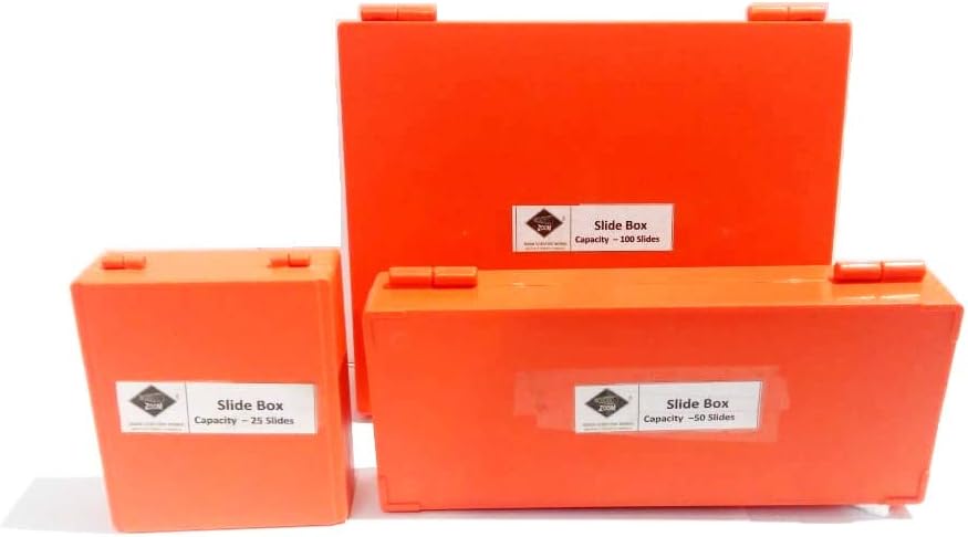 Slide Box (Set of 3) For 100, 50 & 25 Prepared Slides