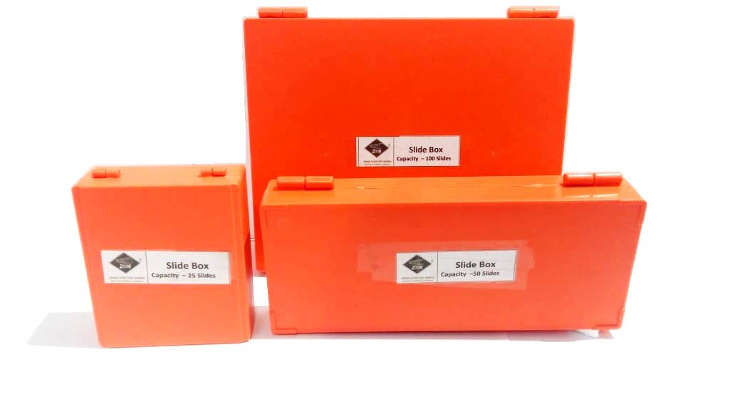 Slide Box (Set of 3) For 100, 50 & 25 Prepared Slides