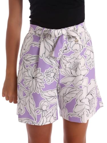 Shorts violet pour femme Y NOT? 17PEY003 taille 42, idéal pour vos sorties estivales en terrasse