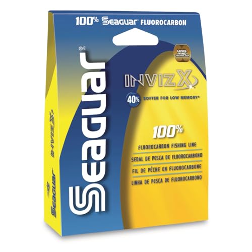 Seaguar InvizX Fluorocarbon Fishing Line, 200 Yards 15 LB