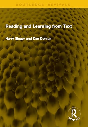 Reading and Learning from Text (Routledge Revivals) (English Edition)