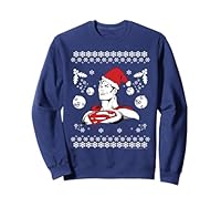 Superman Christmas Super Santa Claus Sweatshirt