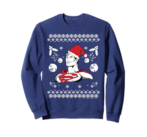 Image of Superman Christmas Super Santa Claus Sweatshirt