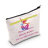 Perfekte Größe: 23,5 x 17 cm, einfach, aber großes Fassungsvermögen. Tragbar und kompakt zu tragen. Perfekt für die Aufbewahrung von täglichen Kosmetika.