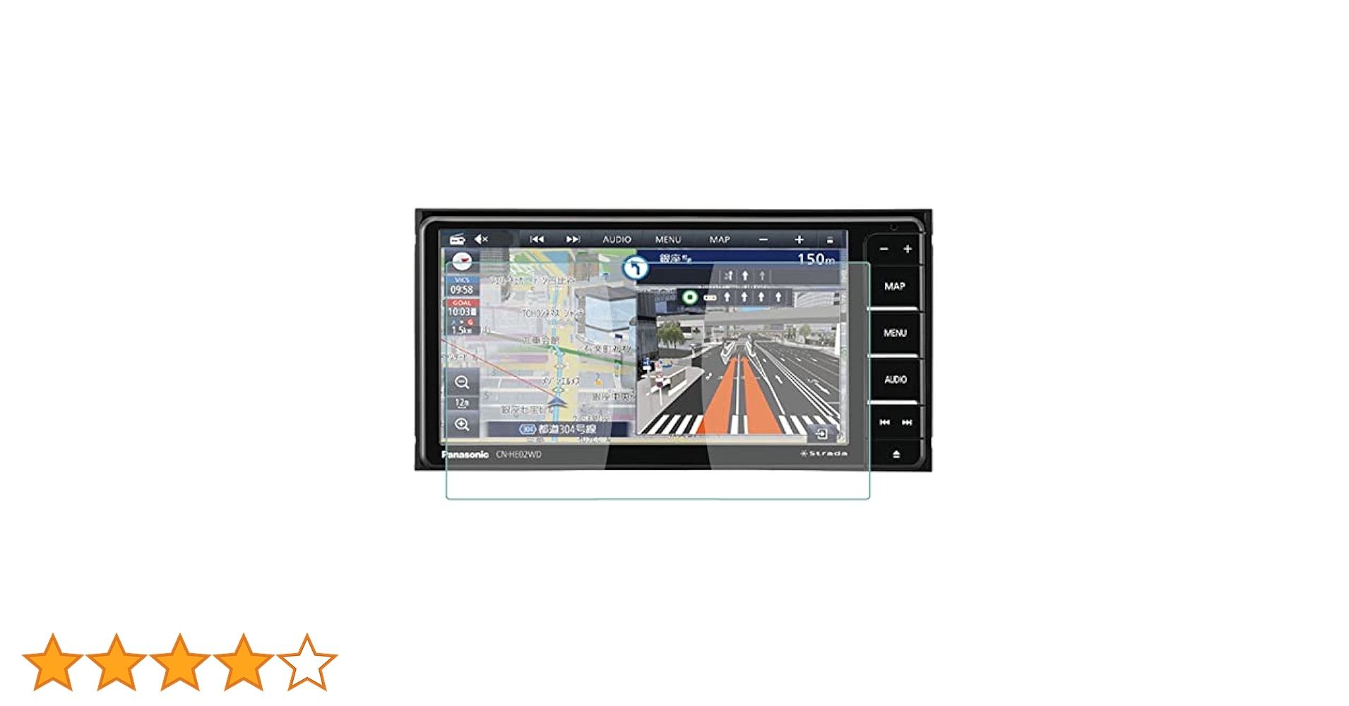 Amazon | 2枚入り パナソニック カーナビ CN-HA02WD CN-HA01WD