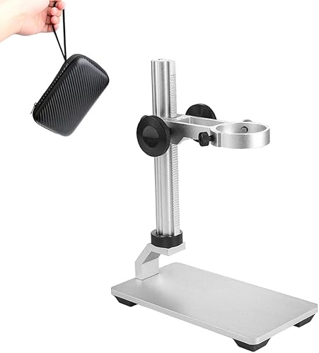 Miniatura 8 de Cámara de microscopio USB HD de 2 MP para Android, Windows, Linux Mac, 40X a 1000X digital con soporte y estuche de transporte, moneda portátil