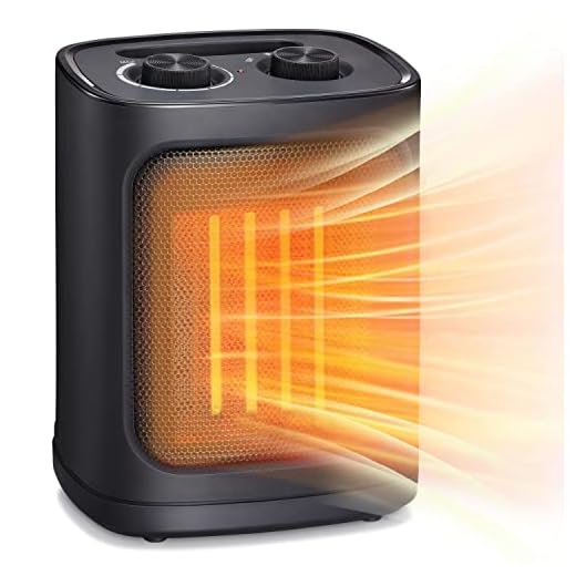 COWSAR Portable Space Heater 1500W with Thermostat, Electric Space Heater,3 Modes, Safe and Quiet , Office Room Desk Indoor Use