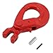 YUEHISY Forged Safety Hook, Grade 80 Alloy Steel Construction with Pin Latchs, High Strength 1.12T Capacity, for Industrial Lifting and Equipment Handling