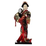 Modèle féminin japonais - la poupée geisha folklorique japonaise égayera votre espace et y apportera des couleurs qui dureront indéfiniment, statue kabuki asiatique