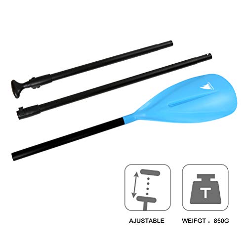 image for Karltion SUP Paddle - 3 Pieces Adjustable Aluminium SUP Paddle Alloy S