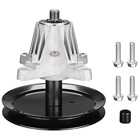 Fourtry 918-04865A Spindle Assembly fit for Cub Cad Mower - 618-04636 Deck Spindles fit for Cub Cad LTX1045 LTX1046, Craftsman LT2000 LT2500, Greasable Spindle for Troy Bilt MTD Riding Lawn Tractor Cover