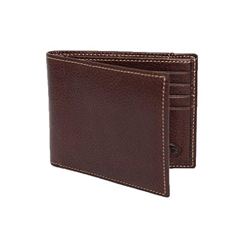 Torino Leather Tumbled Glove Leather Billfold Wallet
