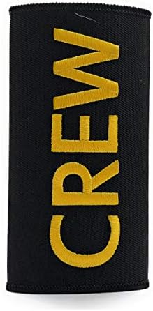 Crew Luggage Handle Wrap | Pilot Bag Handle Wrap | Black/Yellow | Aviamart®