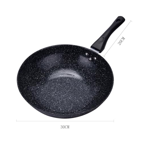 Wok piedra médica antiadherente 30 cm sin tapa miniatura 2