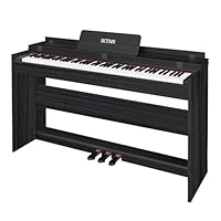 Amazon | IKTMI 電子ピアノ ハンマーアクション 88鍵盤 木製