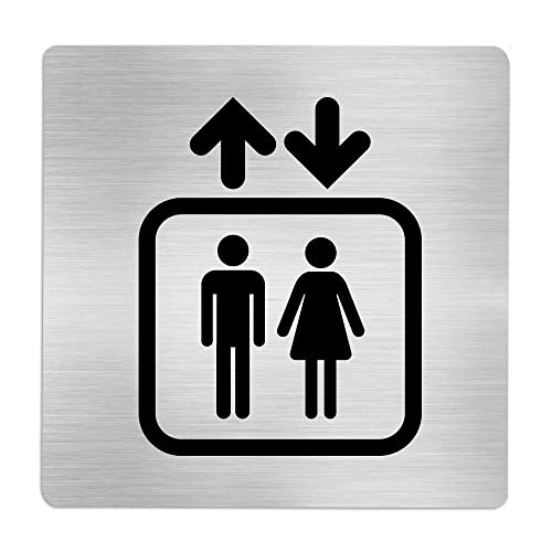 Becral® - Segnale in acciaio inossidabile Acciaio 120 x 120 mm segnale informativo (rif. RD727013)