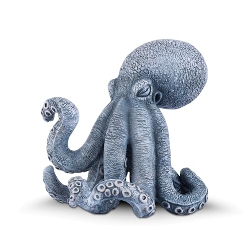 Estatua de Pulpo Decorativa de Resina 6.1 in