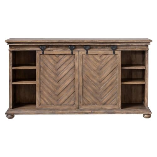 Uttermost Primalia - 62 inch Barn Door Media Console