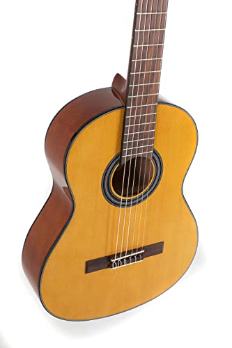 Guitare classique 3/4 GEWA Student finition vernis naturel et cordes souples - 4