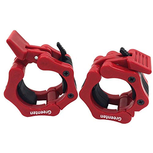 Greententljs Olympic Barbell Collar Quick Release Pair of Locking 2