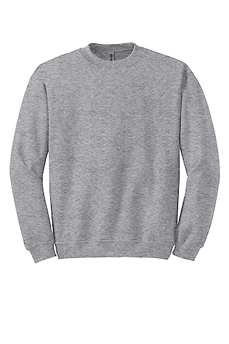 Image of Gildan Men's Cotton Spandex Polyester Blend Crew Neck Sweatshirt