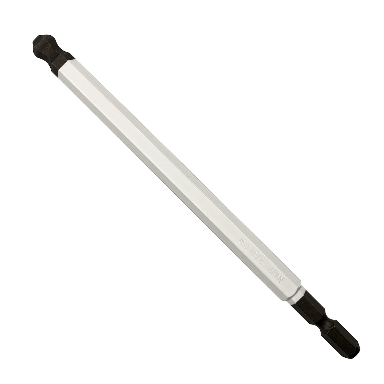 Embout pointe à bille ACBP-8015 tête unique hexagonale 8 mm longueur 150 mm