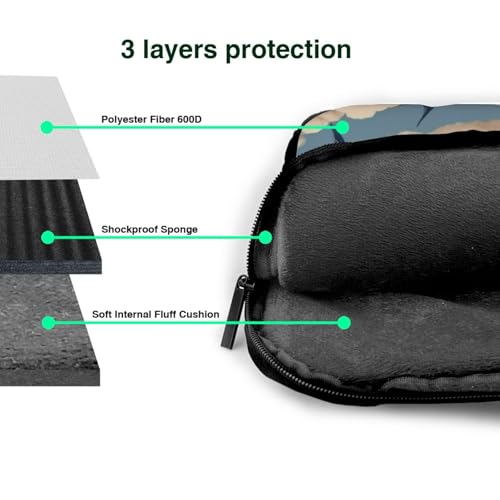 Bolsa para portátil impermeable tipo maletín 14 pulgadas miniatura 4