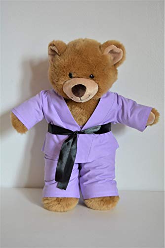 Handmade Doll Clothes Karate Uniform Assorted Colors Gi Judo TKD fit 15" Teddy Bear Build-a-Bear