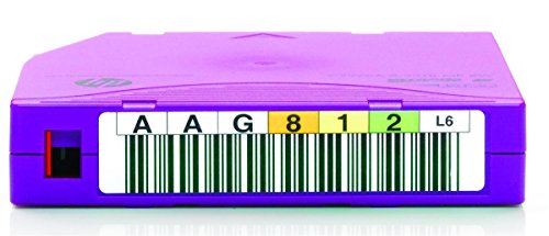 Image of HP LTO-6 RW CUSTOM LABEL 20 TAPES