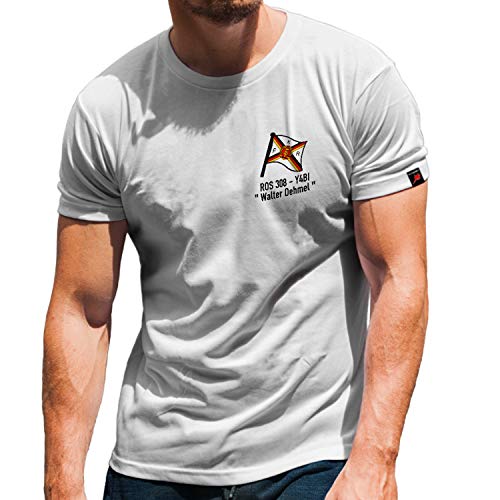 T-shirt de pêche imprimé poisson blanc taille XXXXX-Large vêtement de loisir DSR