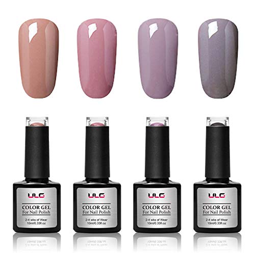 Gel Nail Polish Set ULG Soak Off UV LED Autumn Fall Winter Gel Polish Nail Art Gel Manicure Kit