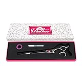 Kenchii Dog Grooming Scissors |46 Tooth Dog Grooming Thinning Shears | Thinning Shears For All Dog Breeds | Pet Hair Blending Scissor | Pet Grooming Accessories | Love Collection