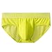 JOCKMAIL 3pcs/Pack Mens Briefs Underwear Mesh Comfort Underwear Briefs Men Underpants (as1, alpha, xx_l, regular, regular, Blue/Green/Yellow-3pcs)