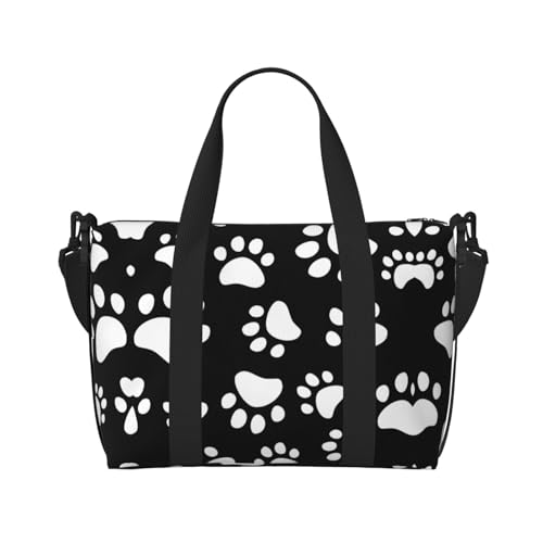 Sac de voyage patte d'ours pour femme idéal pour le week-end