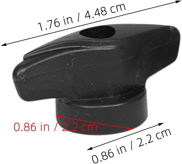 Abaodam Cymbal Nuts for Drum 10 pcs Reusable Cymbal Sleeves Replacement Parts Drum Kit Accessories for Acoustic and Electronic Drums Percussion Supply 1.77 X 0.86 X 0.86 in image 2