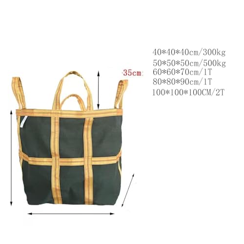 Sac de levage réutilisable indéchirable bâche de sécurité 2t