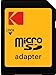 Kodak Ultra microSD-Speicherkarte, 128 GB, UHS-I U3 V30 A1, Lesegeschwindigkeit bis zu 95 MB/s und Schreibgeschwindigkeit bis 40 MB/s, inkl. SD Adapter