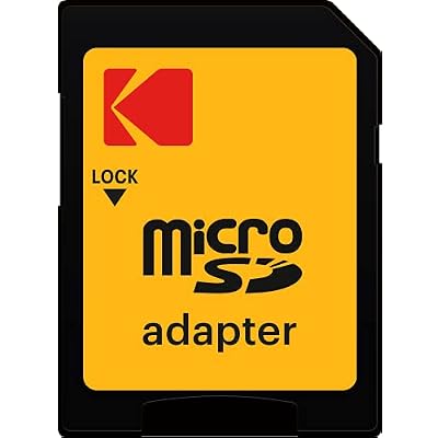 Kodak 32GB Class 10 UHS-I U1 MicroSDHC Card with Adapter 10x Write Speed