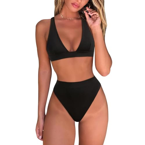 WILLBEST Corset top BH Set Strand uv shutz sexy Bikini Damen Slip Badeanzug mit Bein Bikini mollige Damen meerjungfrau Flosse mädchen Buffalo Set Slip hautfarben Push up