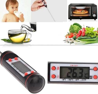 Image of MCP Healthcare Barbeque Food Electric Temperature Instant Read BBQ Grill Food Meat Electronic Thermometer