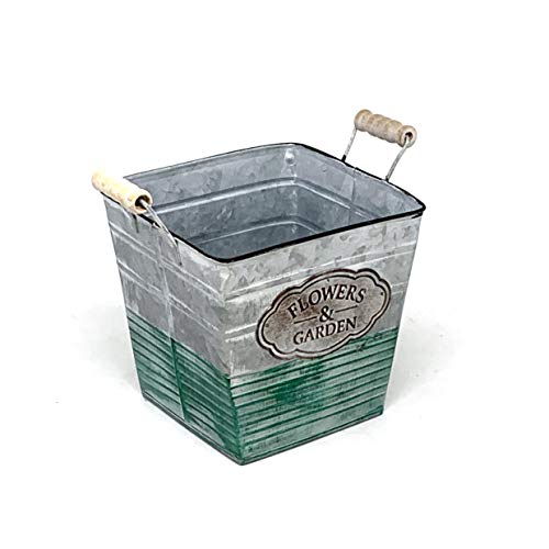 allgala-Galvanized-Planter-Pot-Indoor-and-Outdoor-Decoration-Square-6-HD88306 allgala Galvanized Planter Pot Indoor and Outdoor Decoration Square 6 HD88306