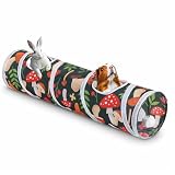 Rabbit Toys, Large Bunny Hideout Tunnel and Tube for Rabbit Guinea Pig Chinchilla Ferret Rat
