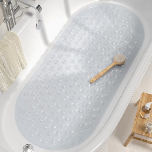 HITSLAM Oval Bath Mat 88x40CM