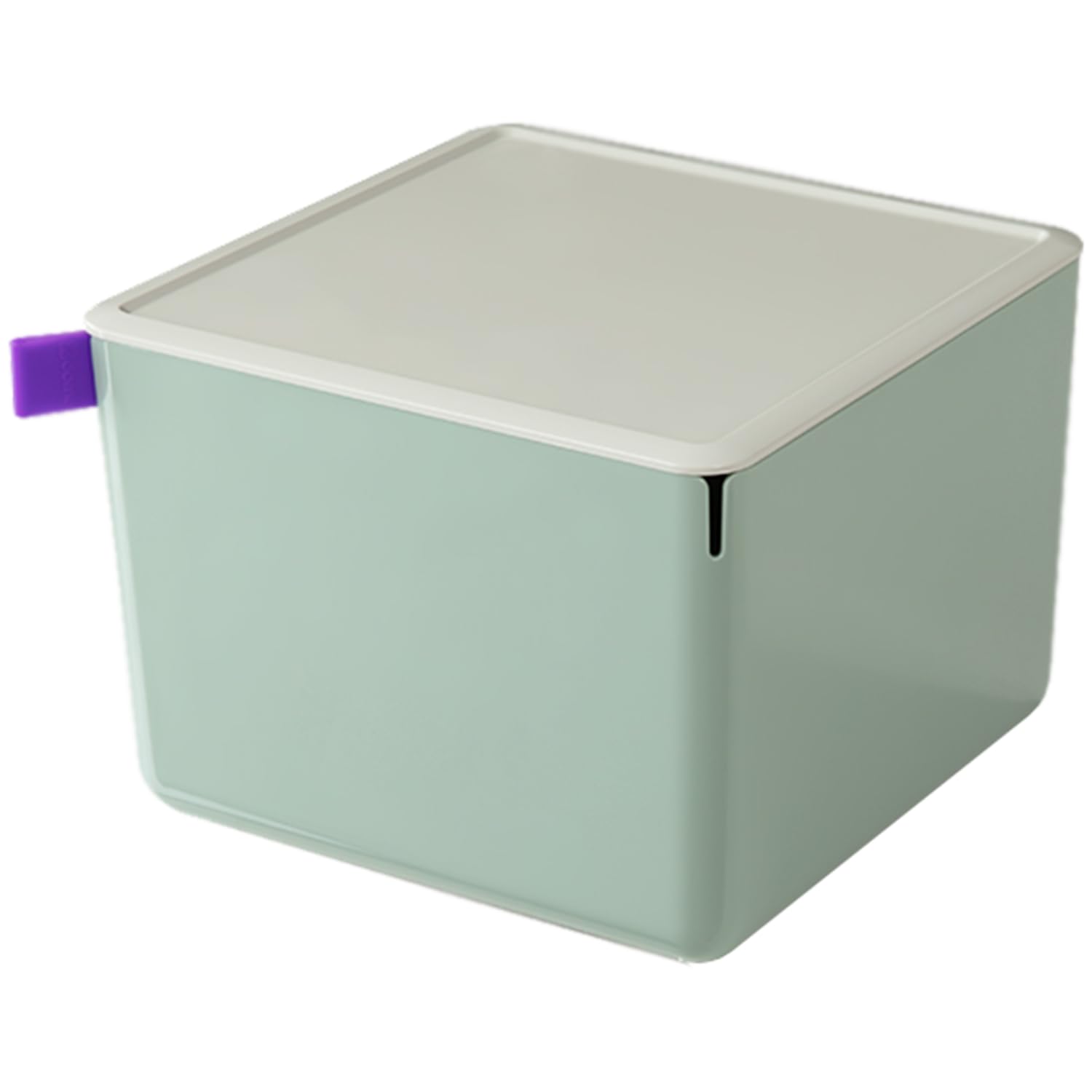 Amazon｜【横トナ】deli XDOMO フタ付き収納ボックス 正方形 深型 約幅