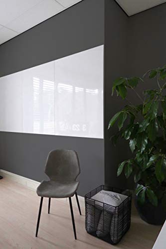 Vivol Eco Magnetic whiteboard 150 x 100 | frameloos design | magneetbord whiteboardwand magneetwand | zonder lijst | 5… - Image 5
