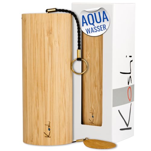 Koshi Klangspiel Wasser - Aqua Windspiel - Wind Chime Bambus - Für Yoga Meditation Garten