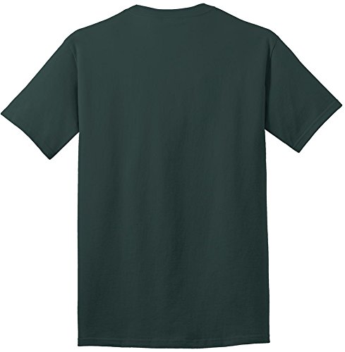 Joe's Usa Heavyweight 6.1-Ounce, 100% Cotton T-Shirts-6X-Darkgreen #TOP1
