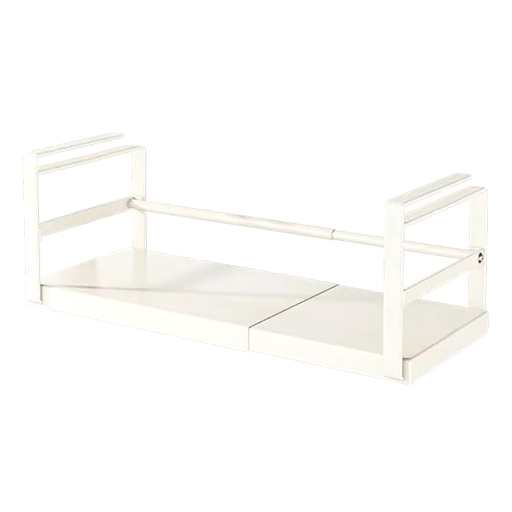 Cesta de almacenamiento para debajo del estante, cesta colgante expandible para armarios, maximizando el espacio de almacenamiento debajo del estante
