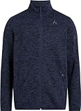 3 poches zippées McKINLEY Sammy II Full Zip Veste polaire pour homme Melange/Navy L