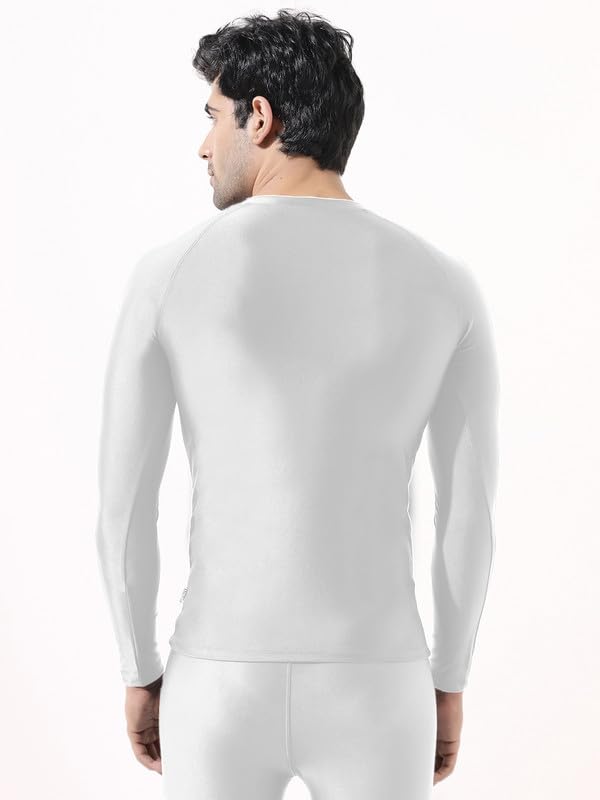 Image of LYCOT Compression Top Full Sleeve Plain Athletic Fit Multi Sports Cycling, Cricket, Football, Badminton, Gym, Fitness & Other Outdoor Inner Wear